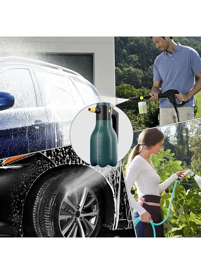 Arabest Electric Snow Foam Pump Sprayer - Battery Powered Snow Foam | 2L Electric Car Washing Sprayer | Portable Garden Watering Tool | Handheld Spraying Kettle For Truck, Window, Glass - Image 2