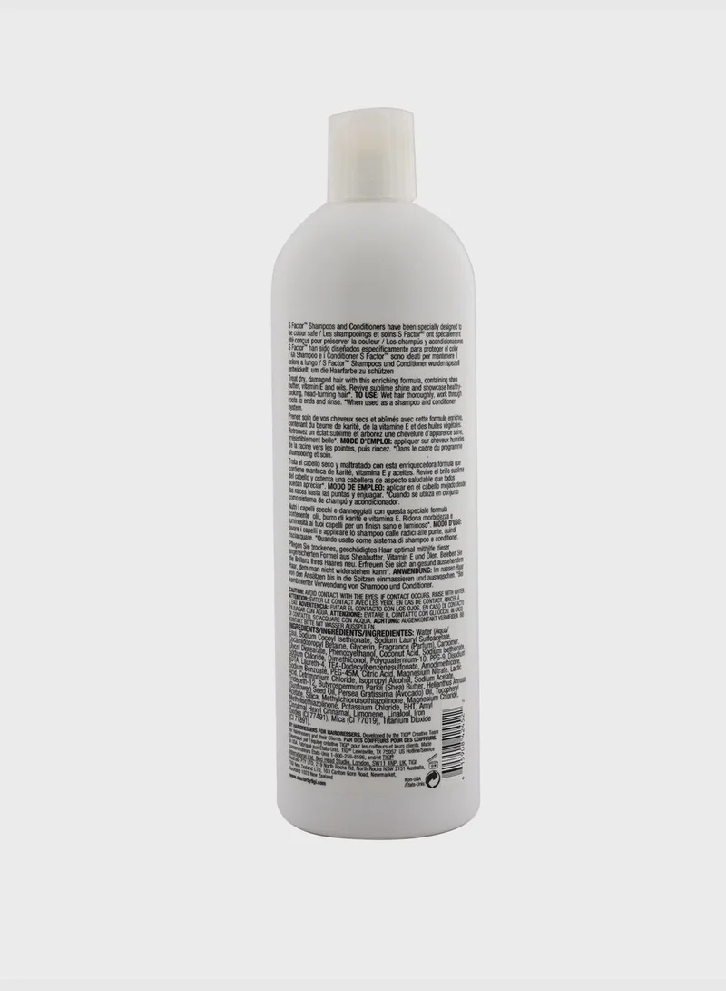 TIGI S Factor Health Factor Shampoo (Sublime Softness For Dry Hair)