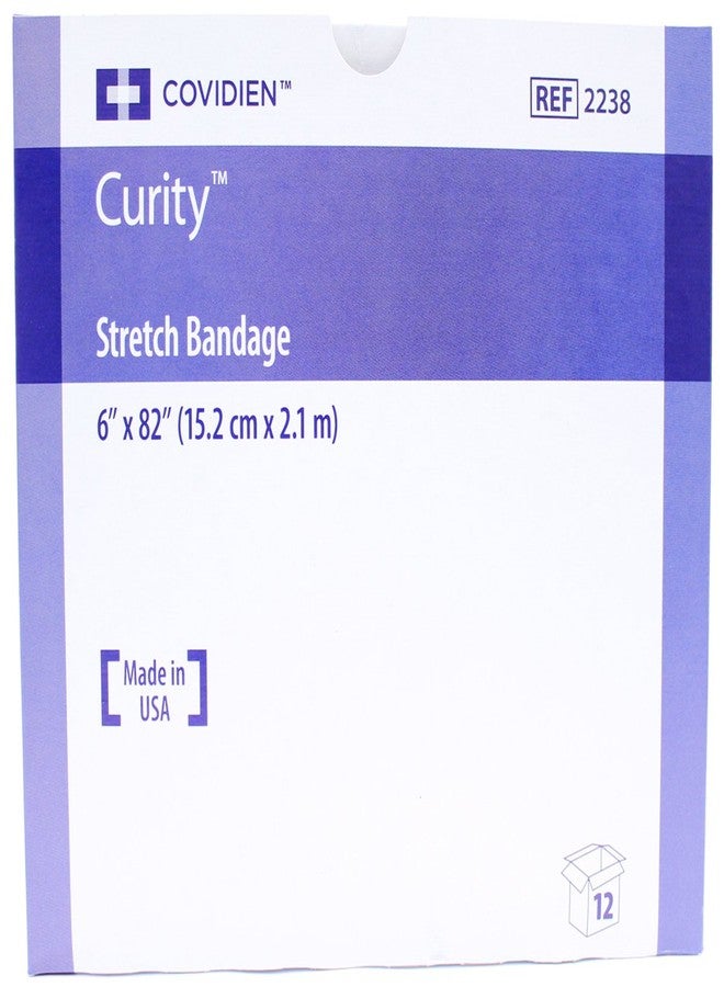Kendall Curity Cotton-Polyester Conforming Bandage White Sterile 6 x 82 12 Ct