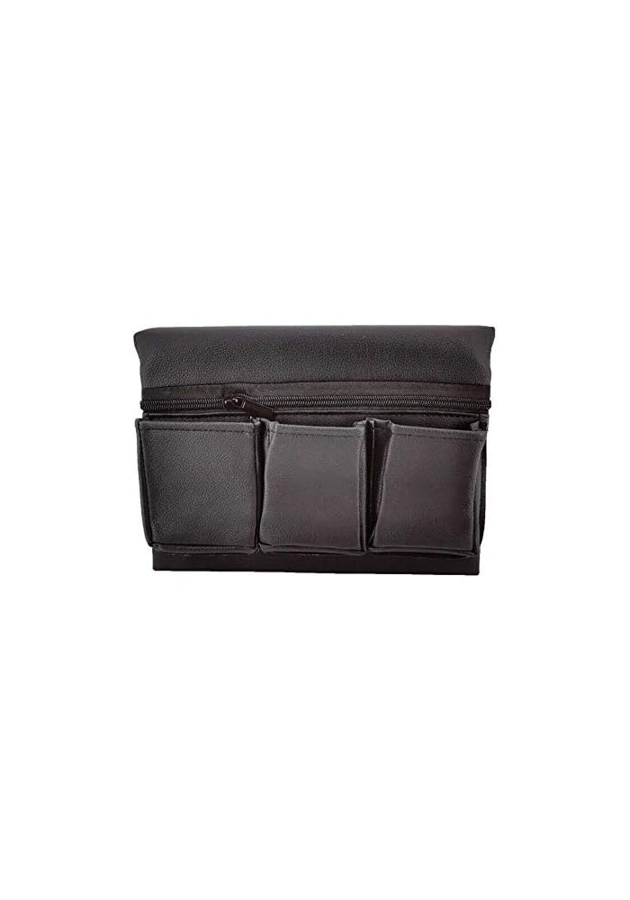 DEMULAX Black Leather Car Storage Box Organizer - Image 3