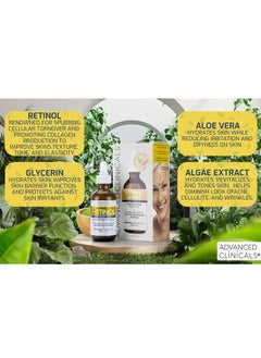 Advanced Clinicals Advanced Clinicals Retinol Anti Wrinkle Serum 52ml  - Image 2
