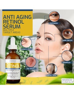 Advanced Clinicals Advanced Clinicals Retinol Anti Wrinkle Serum 52ml  - Image 4