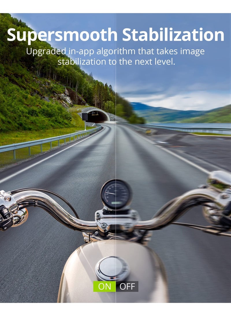 أكاسو كاميرا أكاسو براف 8 4K60FPS أكشن بدقة 48 ميجابكسل وشاشة لمس ومقاومة للماء - Image 3