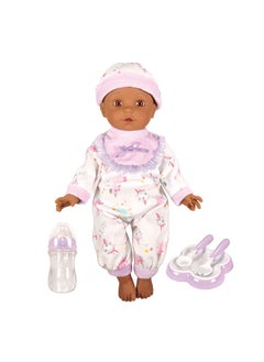 Lotus Soft-Bodied Baby Doll – Afro-American (No Hair) 18 Inch  - Image 2