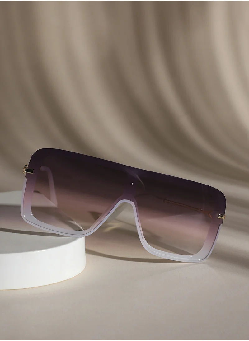 Haute Sauce Gradient Oversized Sunglasses