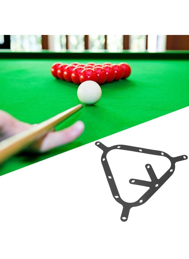Thoraya 6Pcs/Set Thin Film 9 Balls Billiard Kick-off Rack Ball Holder Positioning Billiard Table Pool Cue Accessory#3  - Image 5