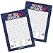 DISTINCTIVS Ahoy Its a Boy Baby Shower Word Search Game Nautical Theme 20 Player Cards Party Activity for Boy Baby Showers - Image 2