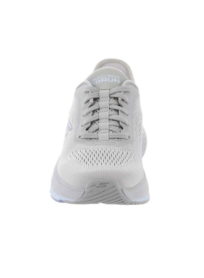 SKECHERS Women's Max Cushioning Elite 2.0 Solace Hands Free Slip-Ins Sneaker, Gray/Blue, 9.5 - Image 5