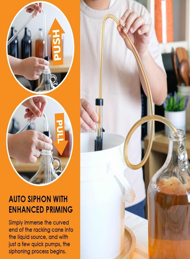 FastRack Auto Siphon 3/8" with Clamp (3 ft Hose) | Bottling & Siphoning Kit with Food-Grade BPA-Free Plastic Tubing | Easy Transfer for Beer, Wine & Carboy Filling - Made in the USA - Image 3