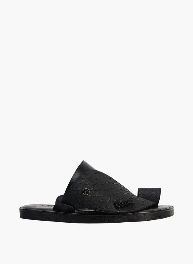 Al Waha Men's Arabic Sandals with Toe Loop - Ramadan Collection