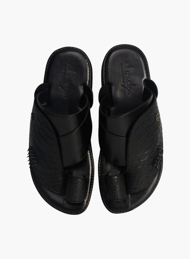 Al Waha Men's Arabic Sandals with Toe Loop - Ramadan Collection