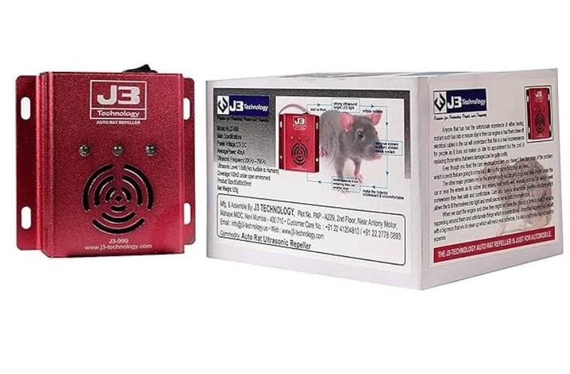 J3 technology - Car Ultrasonic Rat Repeller-Water-Resistant car Repellent for Automobiles-95% Effective. - Image 3