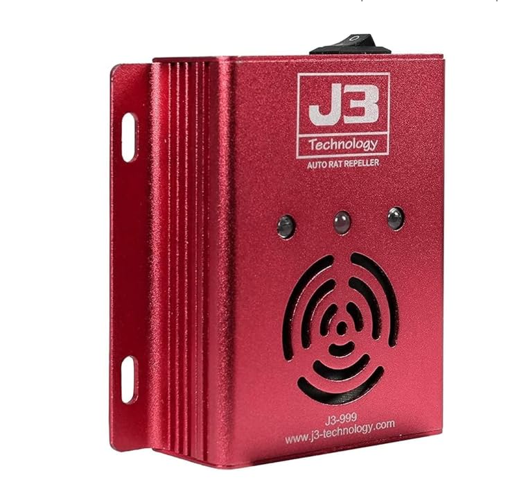 J3 technology - Car Ultrasonic Rat Repeller-Water-Resistant car Repellent for Automobiles-95% Effective. - Image 1