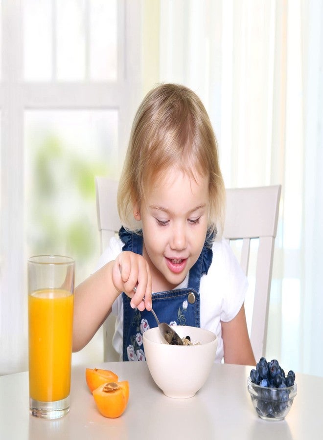 CHILLOUT LIFE 9 Piece Stainless Steel Kids Spoons - Child and Toddler Safe Flatware - Kids Utensil Set - Metal Kid Cutlery Set, Dinner Spoon Set for Dessert - Includes a Total of 9 Small Spoons - Image 5