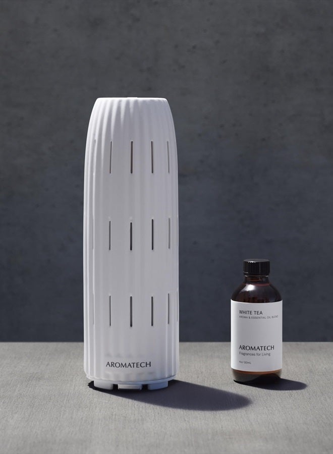 AromaTech White Tea Aroma Essential Oil Blend, Pure Aromatherapy Diffuser Oil with Palo Santos, Orange Zest, Tea Leaf & Amber for Diffuser & Humidifier - 0.3 fl oz, 10 mL - Image 3