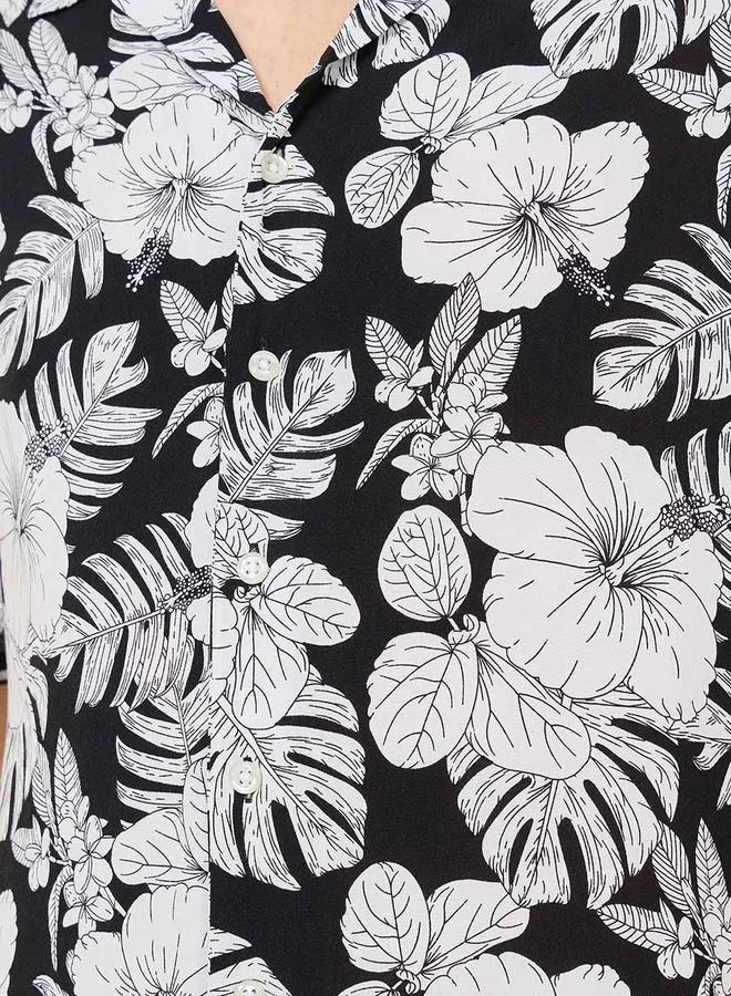 JACK & JONES Regular Fit Tropical Resort Shirt