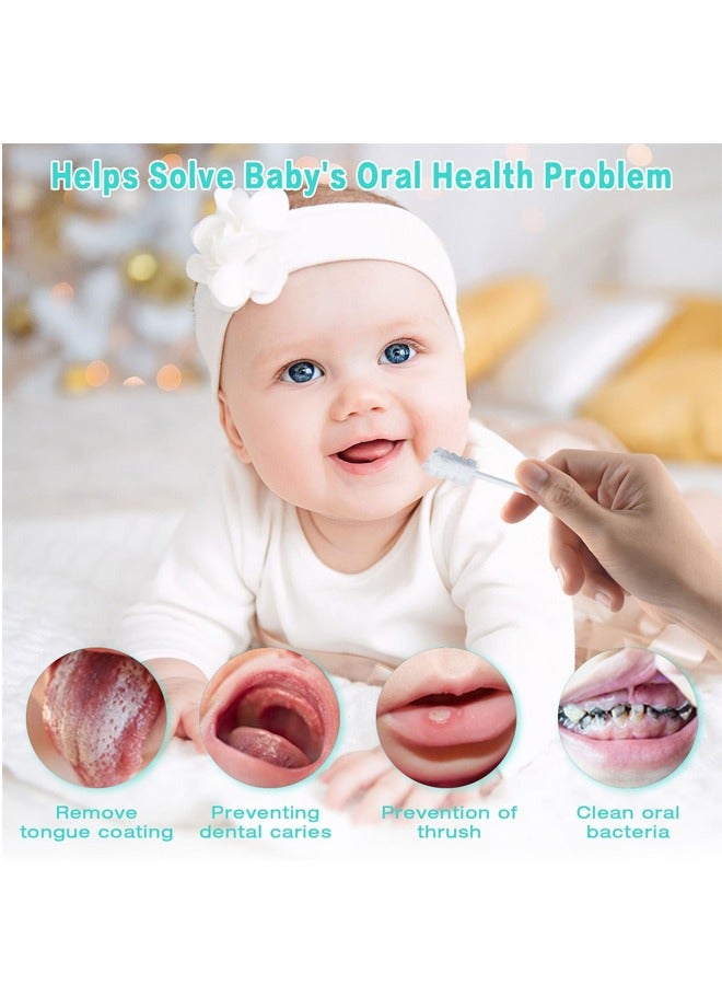 LINJIE 42 Piece Disposable Infant Toothbrush Baby Oral Cleaning Stick Dental Care 0 To 36 Month - Image 3