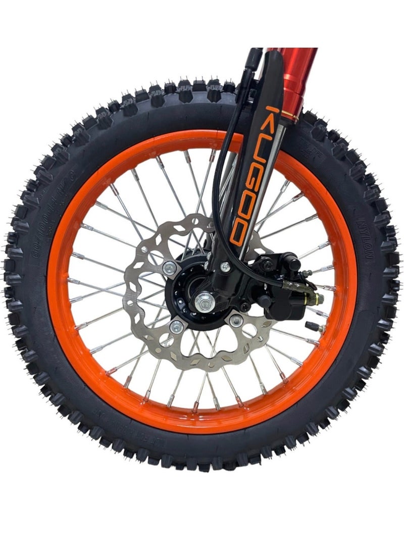 Kugoo Wish 01 Electric Dirt Bike With Hydraulic Disk Brake & 48V 21A Battery. - Image 5