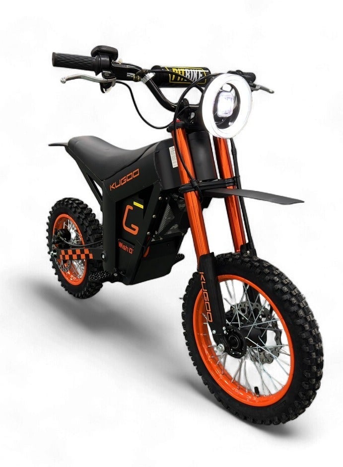 Kugoo Wish 01 Electric Dirt Bike With Hydraulic Disk Brake & 48V 21A Battery. - Image 2