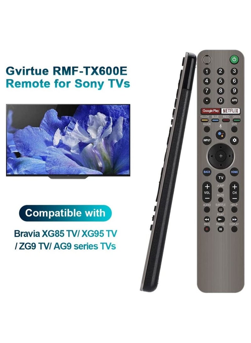 Voice Remote Control RMF-TX600E/RMFTX600E for Sony 4K 8K HD LED Smart TV RMF-TX600U RMF-TX600B RMF-TX600P RMF-TX600T RMF-TX621E RMF-TX611E RMF-TX520E RMF-TX500E - Image 4