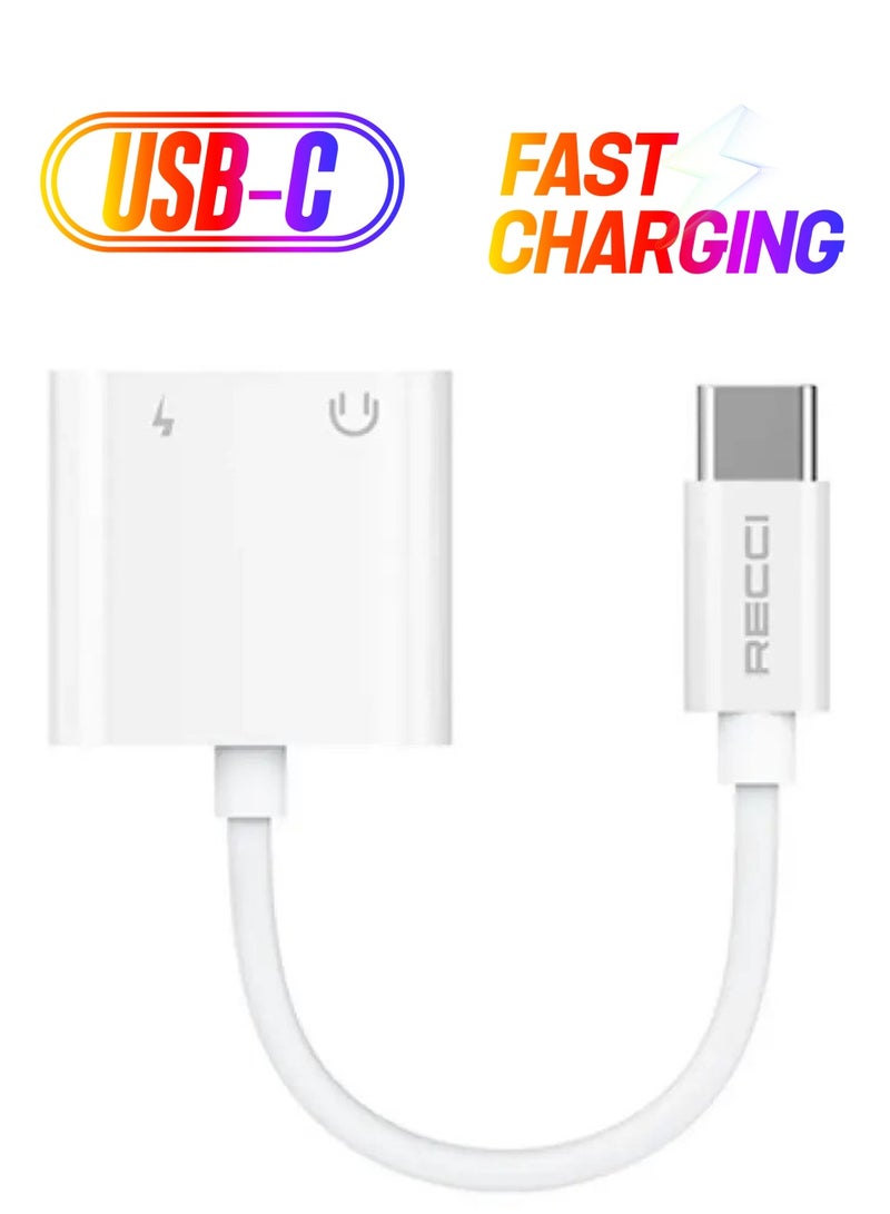 ريتشي "Recci Hub Converter Cable: Fast Charging 2.1A, Compact 10cm Design" - Image 1
