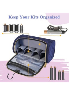 Padded Travel Case Compatible With Dyson Airwrap Complete Styler And Attachments, Portable Storage Bag With Metal Hanging Hook For Airwrap All Models, Long Barrel, Hair Curler Accessories, Blue - pzsku/Z46B9B81879E57031BCD9Z/45/_/1733729652/5eb390fb-31d2-4c17-a4f1-e78dd8ac5917