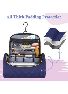 Padded Travel Case Compatible With Dyson Airwrap Complete Styler And Attachments, Portable Storage Bag With Metal Hanging Hook For Airwrap All Models, Long Barrel, Hair Curler Accessories, Blue - pzsku/Z46B9B81879E57031BCD9Z/45/_/1733729658/bfd8cfee-cea8-492d-84cf-28a0e6da360c