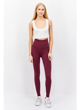 Women Sportswear Fit Training Leggings, Maroon - pzsku/Z46B9D1DBC4DA0DEC7ADEZ/45/_/1733755755/95990a91-5002-4182-b8a4-cc03c532a99a