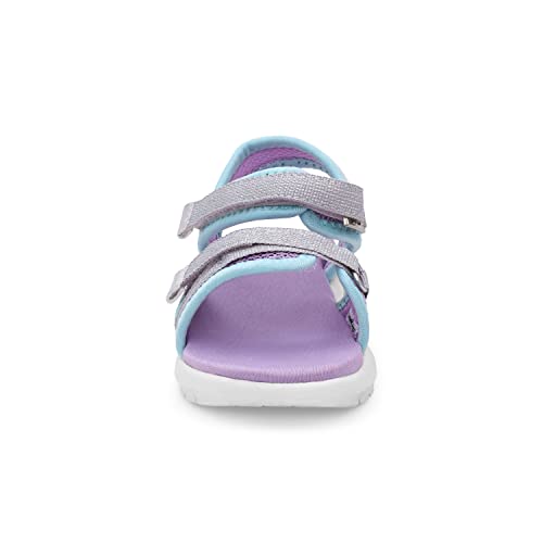 Stride Rite 360 Girls Sevita Light Up Sandal, Iridescent, 6 Toddler - Image 5