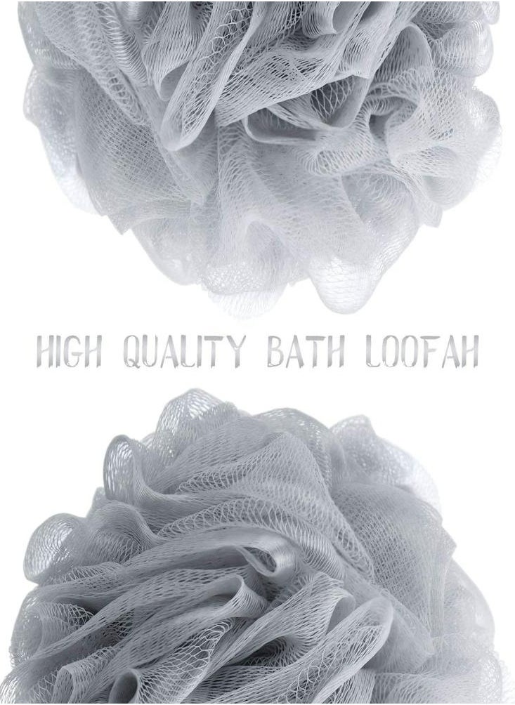 Oasisgalore Bath Sponge Body Scrubber Soft Bath Flower Ball Bubble Net Exfoliate Shower  - Image 2