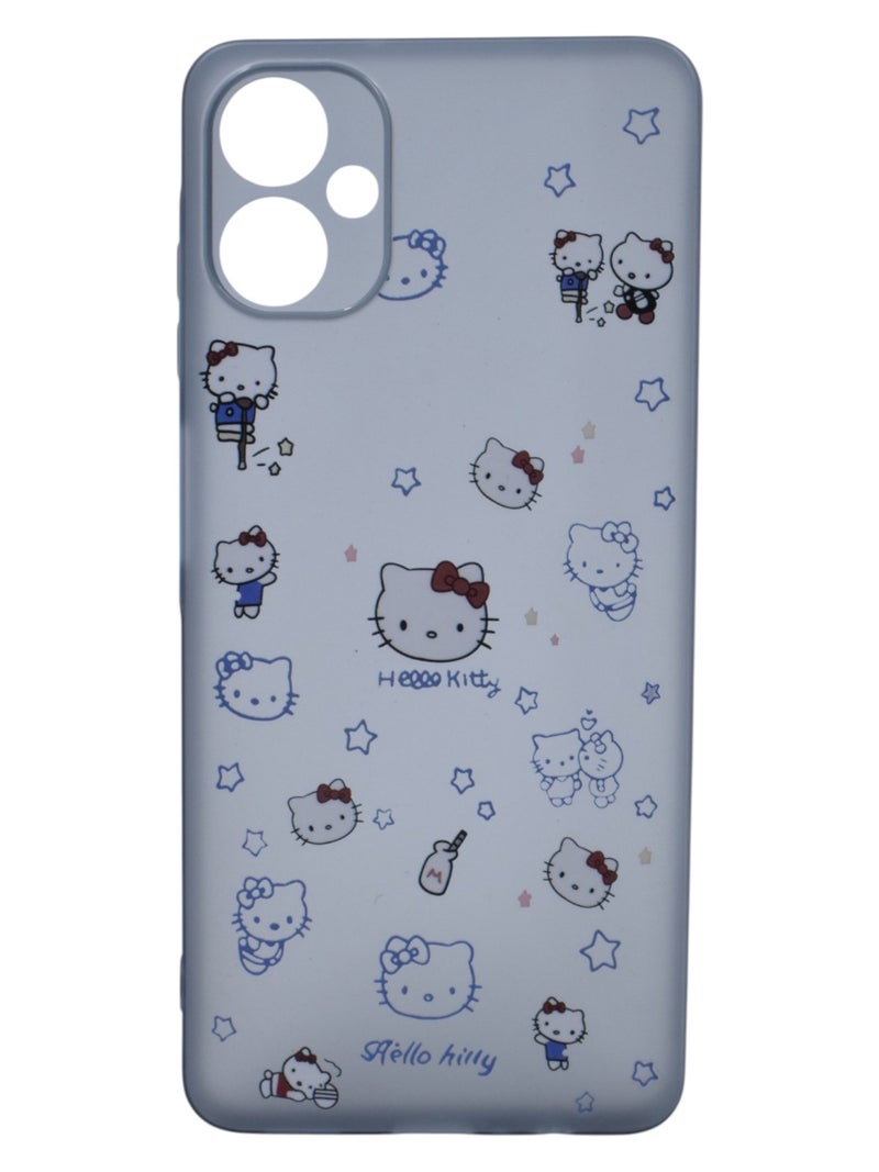 Hello Kitty Plastic Back Cover For Samsung Galaxy A06 - Multicolour - Image 1