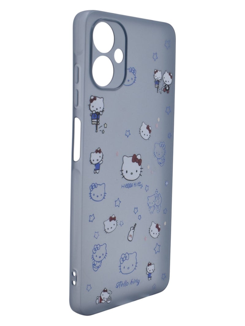 Hello Kitty Plastic Back Cover For Samsung Galaxy A06 - Multicolour - Image 2