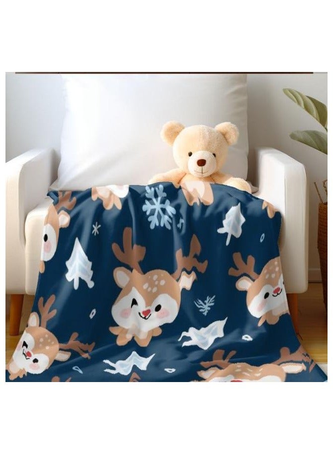 general Flannel thin blanket (warm and comfortable, suitable for sleep, gaming, dust removal and sandproof) 150cm*200cm - 251 - Image 1