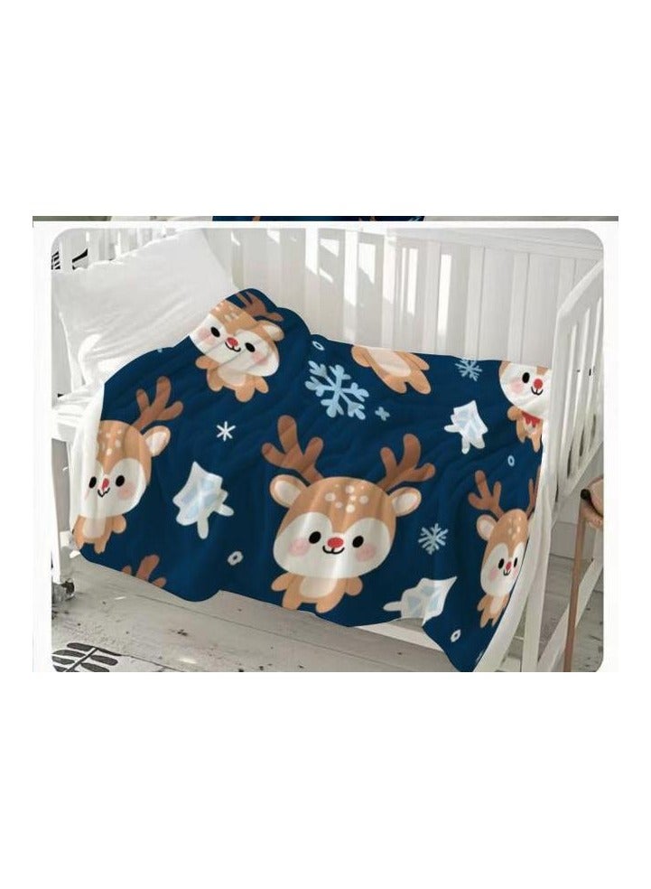 general Flannel thin blanket (warm and comfortable, suitable for sleep, gaming, dust removal and sandproof) 150cm*200cm - 251 - Image 3