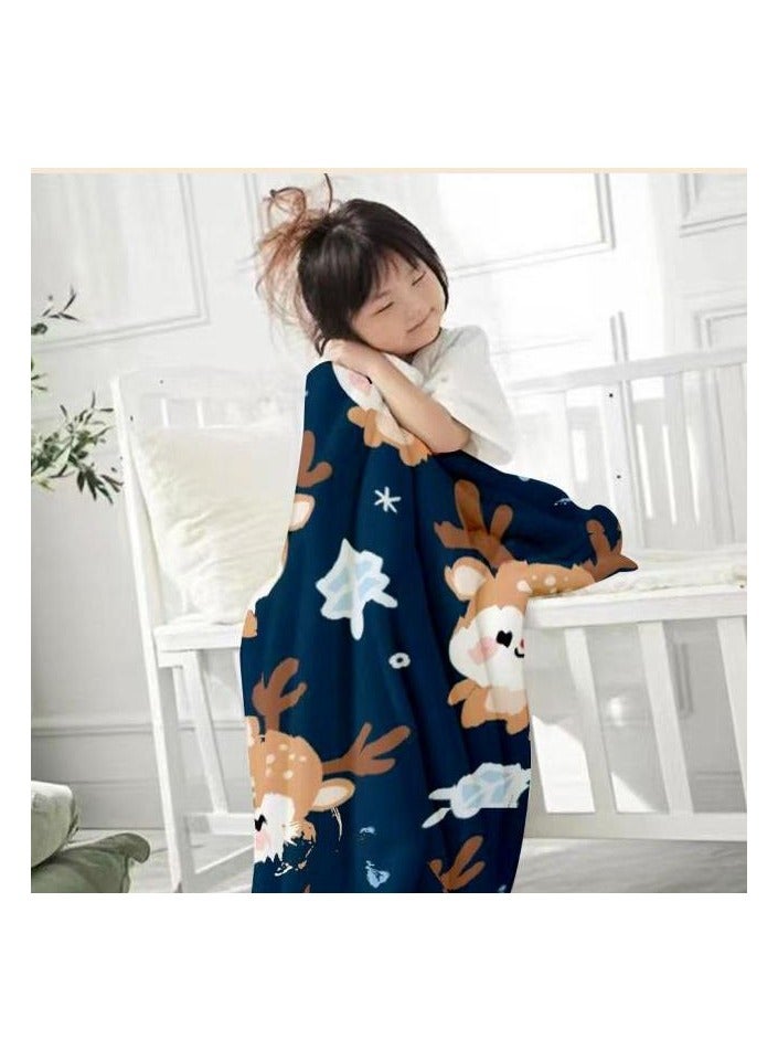 general Flannel thin blanket (warm and comfortable, suitable for sleep, gaming, dust removal and sandproof) 150cm*200cm - 251 - Image 4