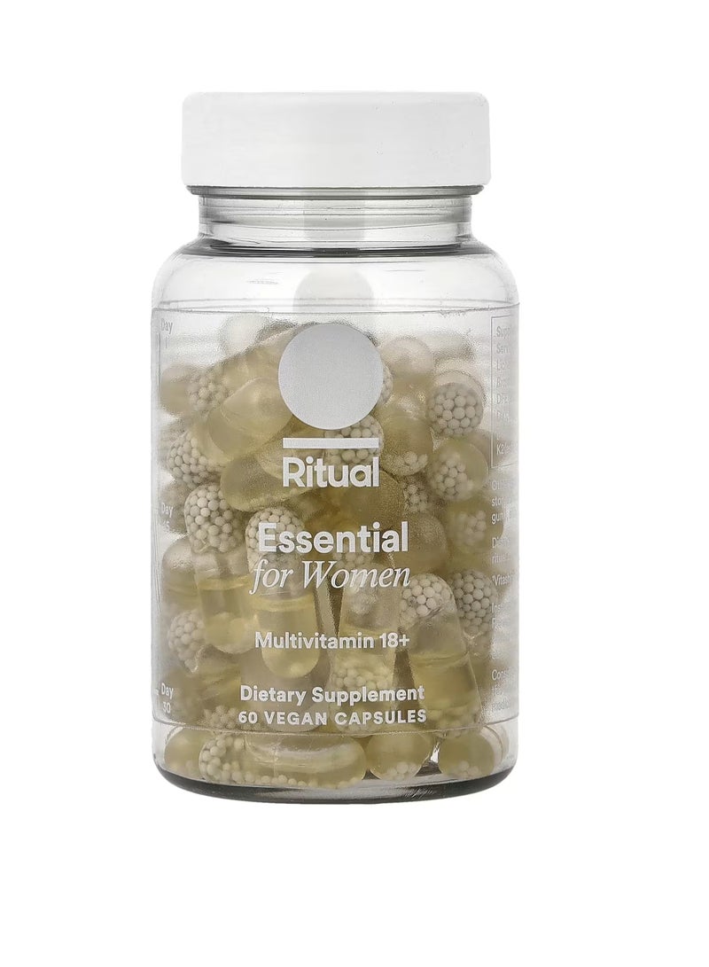 Essential for Women, Multivitamin 18+, Mint, 60 Vegan