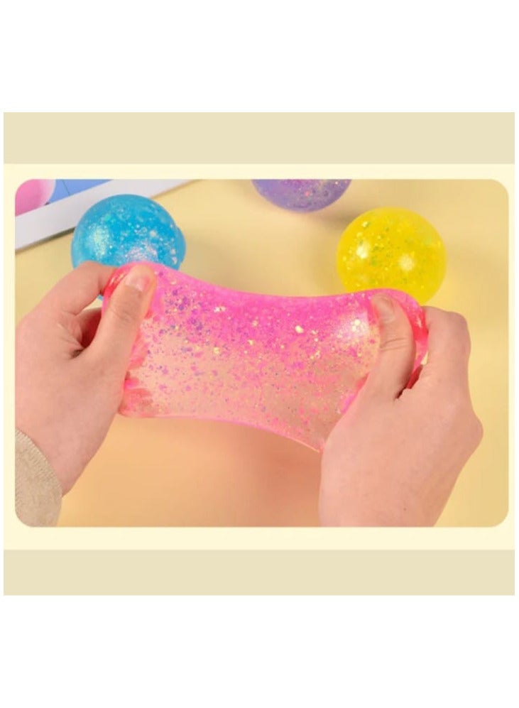 Sensory Toys for Kids, Stress Ball Toy Set, Water Glitter Beads Toys, Fidget Toys for Party Favors and Autism and Anxiety Relief - Image 2