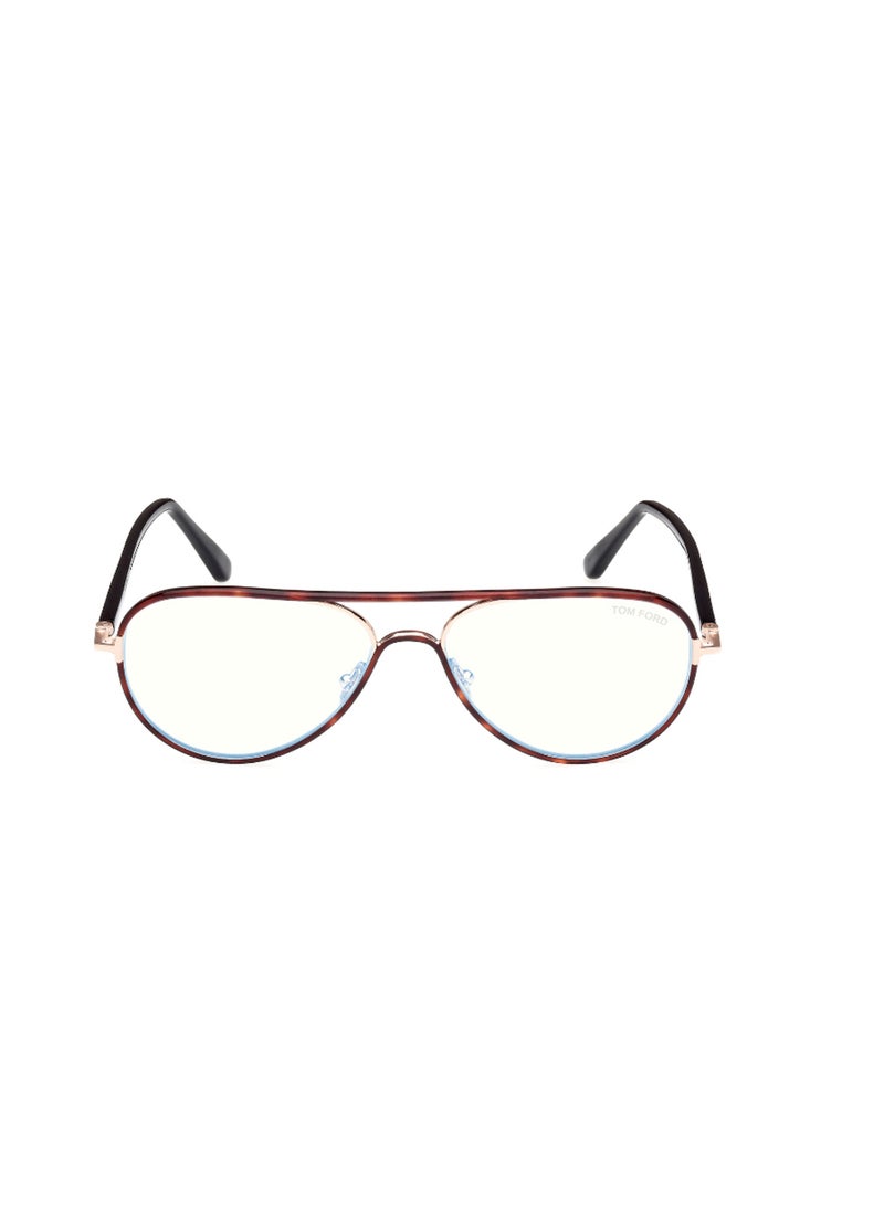TOM FORD نظارات توم فورد المعدنية للطيارين بإطار كامل للرجال مع حماية من الأشعة فوق البنفسجية - Image 2