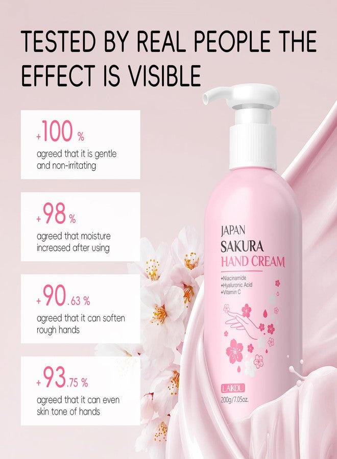 LAIKOU Japan Sakuara Body Care Set, Body Lotion, Hand Cream, Foot Cream, Underarm Beauty Cream for All Skin Types Non-Greasy Fast Absorbing Travel Size Daily Hydration for Dry & Rough Skin Body Care - Image 4