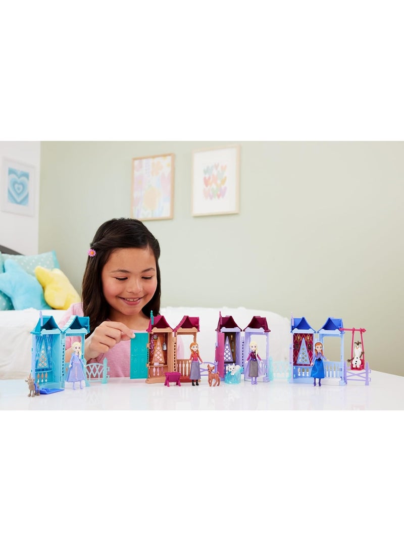 Mattel Games Frozen Arendelle Village Stackers - Image 4