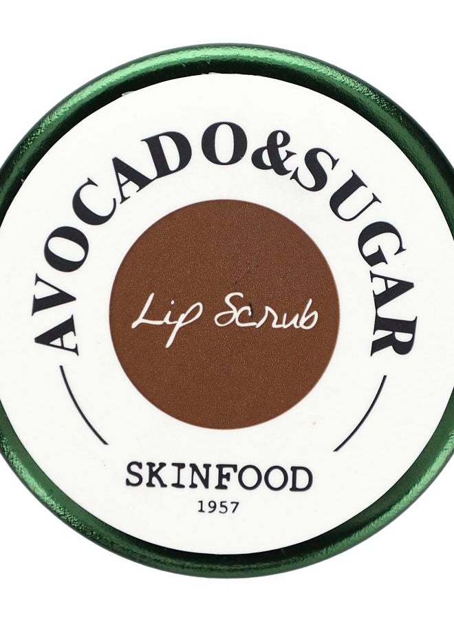 Skinfood - Lip Scrub Avocado & Sugar 0.5 oz (14 g) - Image 1