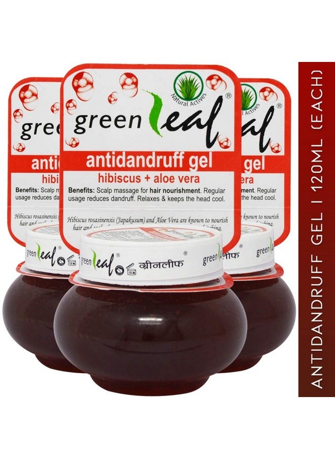 Green Leaf - Antidandruff Gel 120Gm Each Pack Of 3 - Image 1