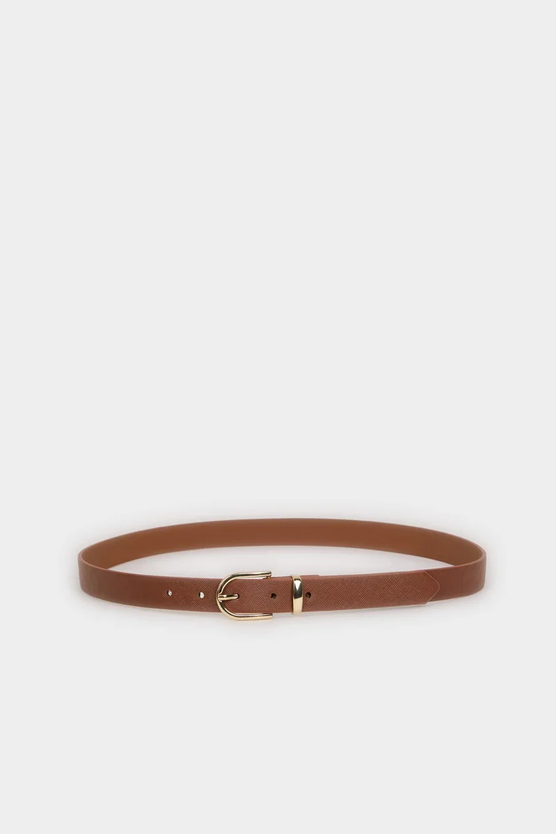 ديفاكتو Woman Faux Leather Denim Belt