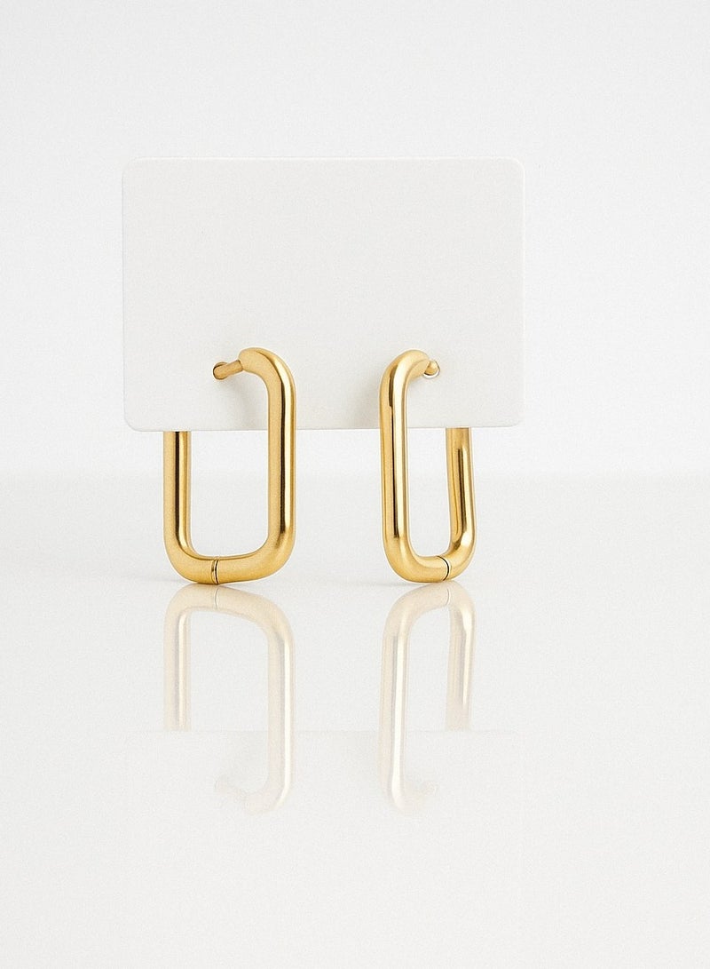 فيبراندا أقراط شل الأناقة النقية من الفولاذ المقاوم للصدأ‏ EA-29 - Image 3