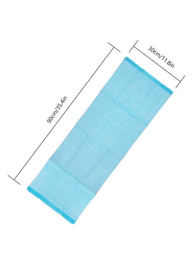 Cshangzei - 8 Pcs 35 Inch Exfoliating Bath Clothbeauty Skin Bath Wash Towelnylon Shower Washcloth Body Scrubber Loofah For Women And Men - Image 1