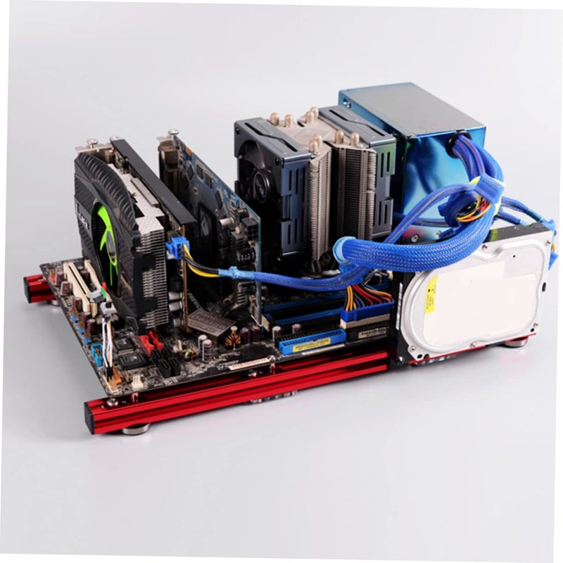 كيتشوس DIY حالة كمبيوتر بإطار مفتوح تدعم لوحة أم ATX مع تدفق هواء عالي - Image 4