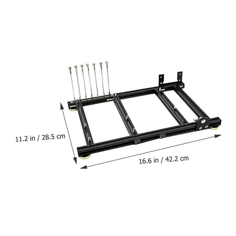 كيتشوس DIY حالة كمبيوتر بإطار مفتوح تدعم لوحة أم ATX مع تدفق هواء عالي - Image 5