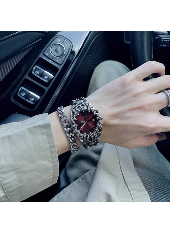 PINTIME Retro Claw-Shaped Men's Watch - Image 2