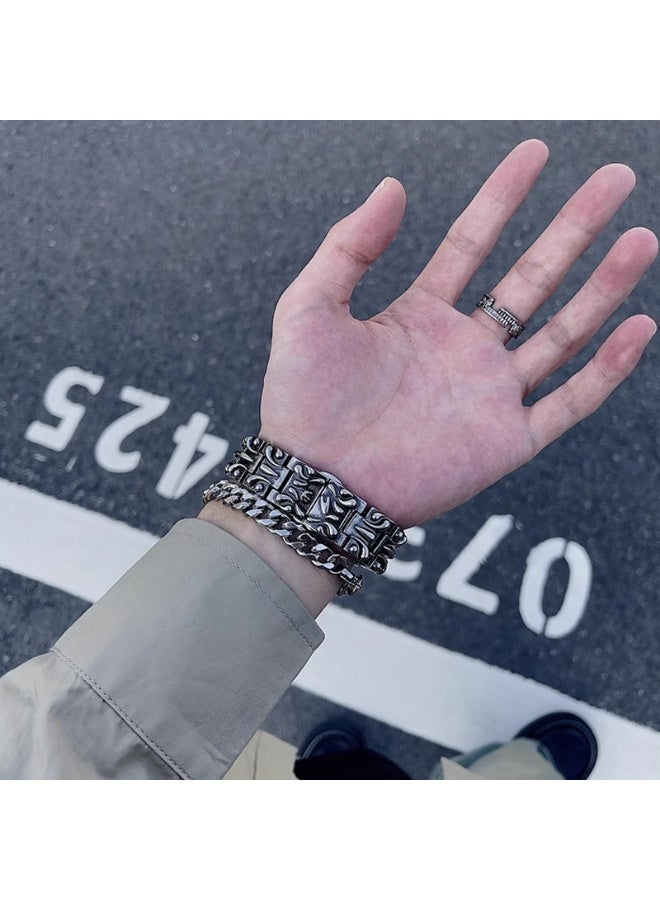 PINTIME Retro Claw-Shaped Men's Watch - Image 3