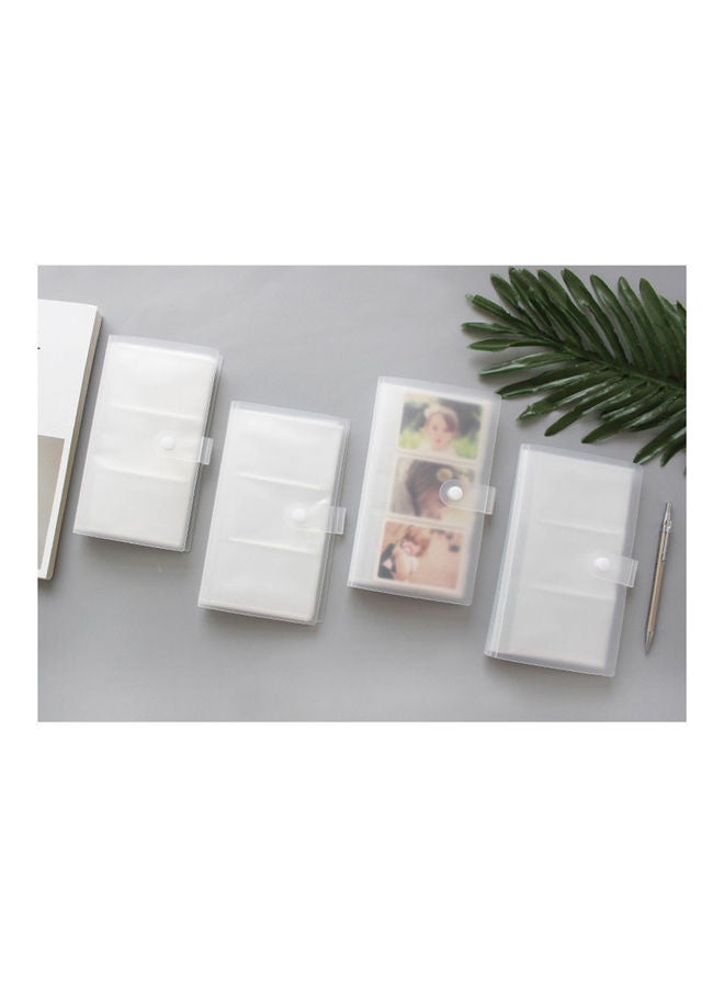 120 Pockets Instax Mini Picture Album,Photo Book Rectangle Polaroid Clear PVC Plastic Small Card Holder,Cover for 3 Inch Pictures Photos Photocard Holder Storage - Image 2